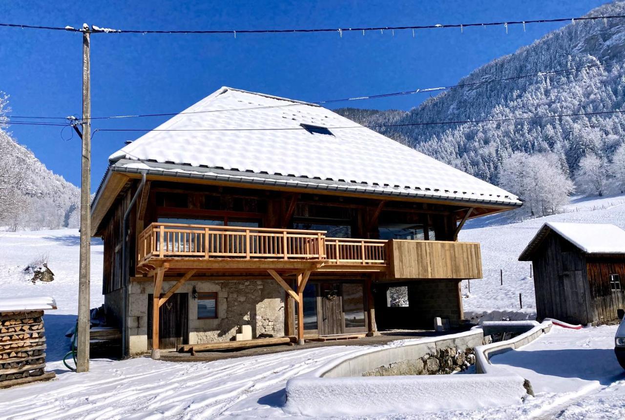 La Grange Au Ruisseau Villa Bellecombe-en-Beauges Ngoại thất bức ảnh